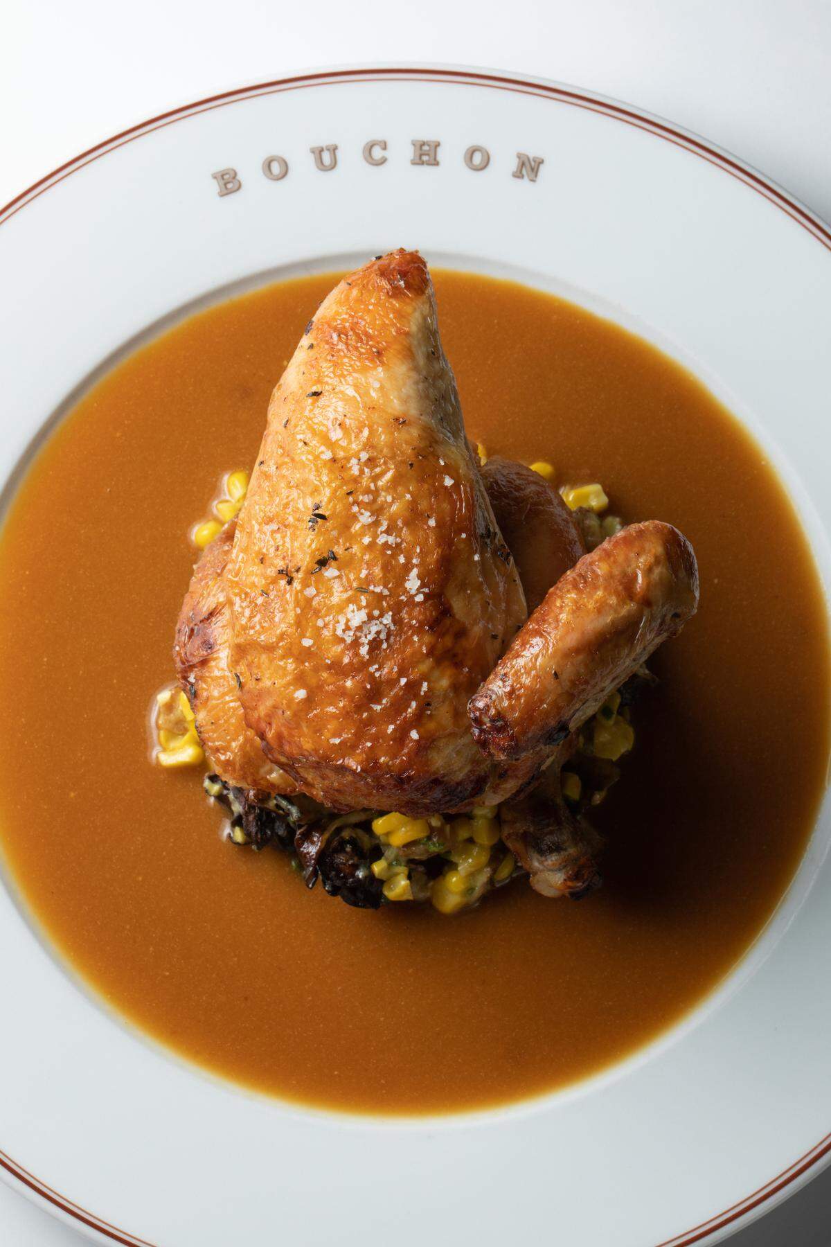 The delicious poulet rôti.