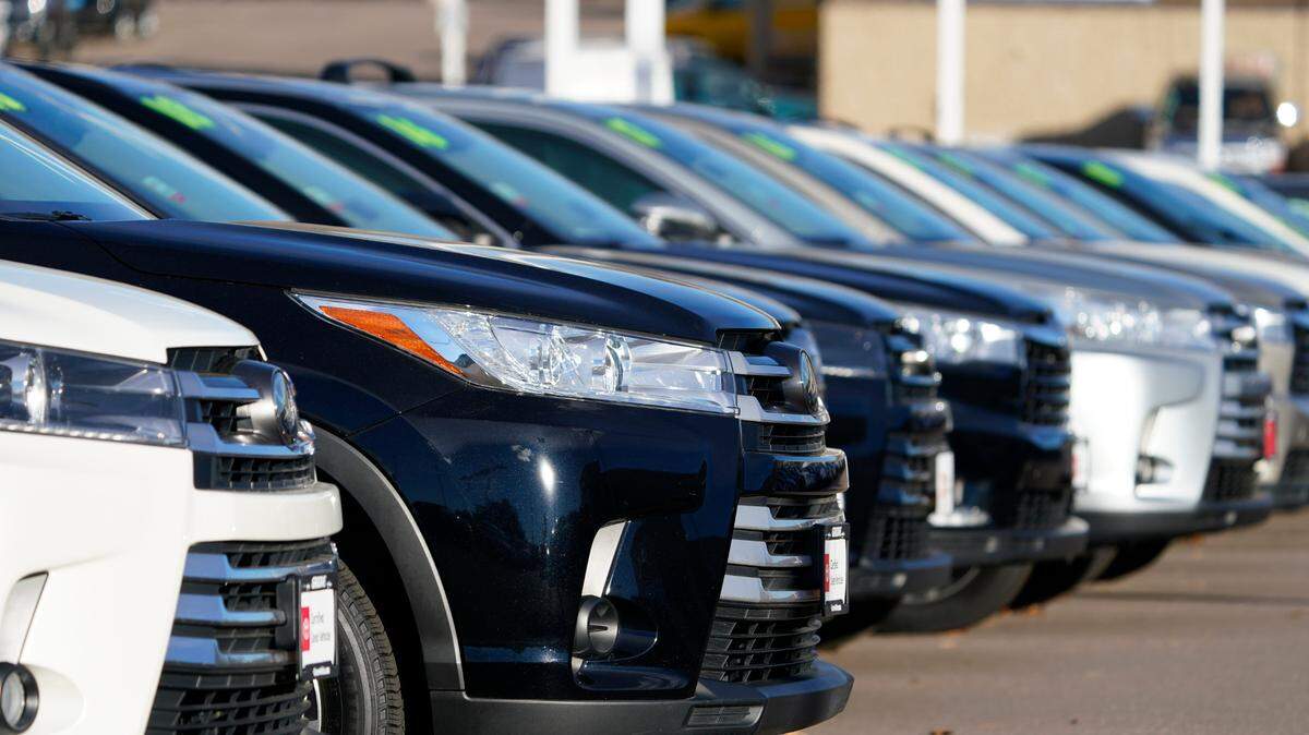 The prices for new and used cars continue to climb as supply shortages and inflationary pressures escalate, research from CoPilot, Cox Automotive and Edmunds shows. (AP Photo/David Zalubowski)