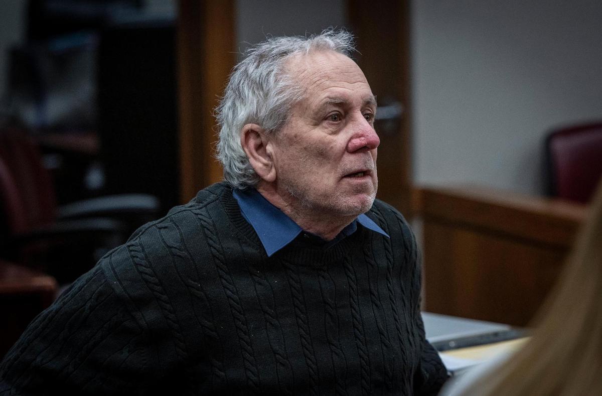 Robert Koehler sits in court on Thursday, Jan. 19, 2023, during his trial before Judge Daryl Trawick at the Richard E. Gerstein Justice Building in Miami. Koehler is accused of being the “Pillowcase Rapist,” who terrorized dozens of women in South Florida during the 1980s.