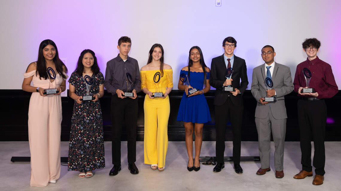 These ambitious South Florida high school students were honored and awarded scholarships