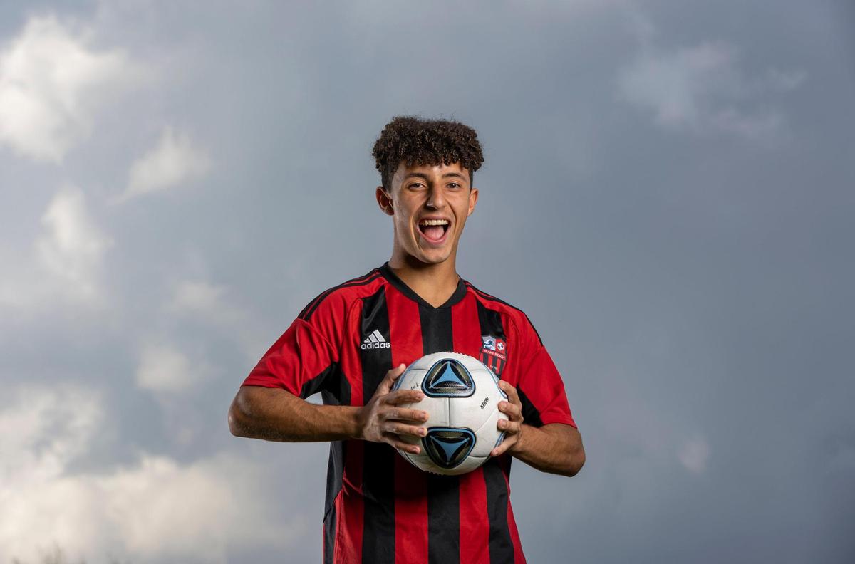 Miami Beach’s Gianluca Calabrese is the Miami Herald’s Boys’ Soccer Class 7A-5A Player of the Year.