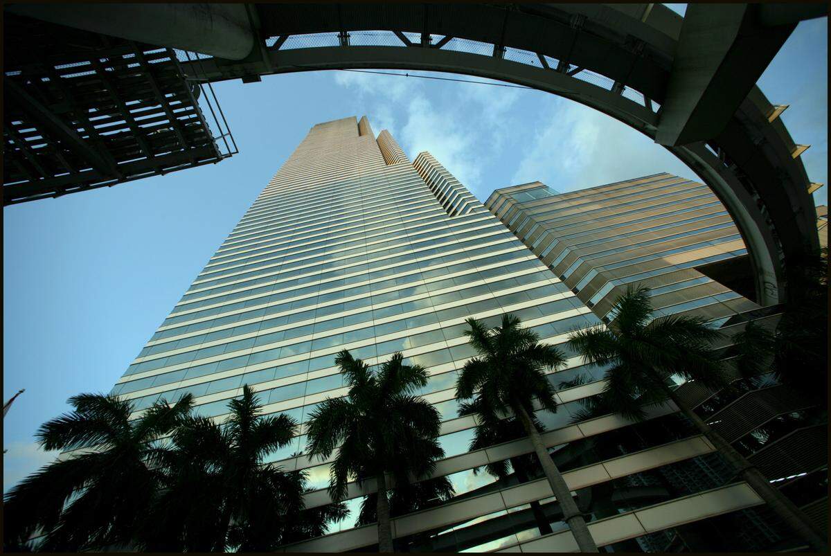 South view of the tower.