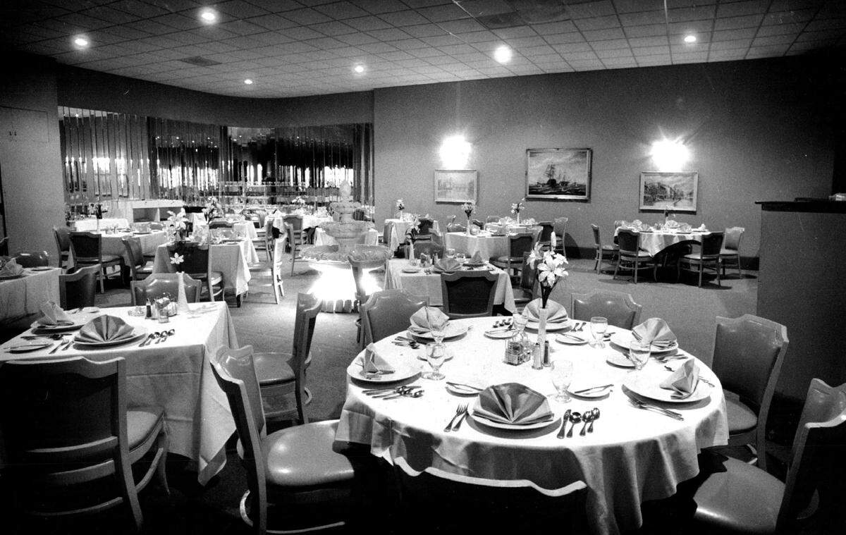 Giusseppe Goldberg Restaurant in the Sans Souci Hotel in Miami Beach.