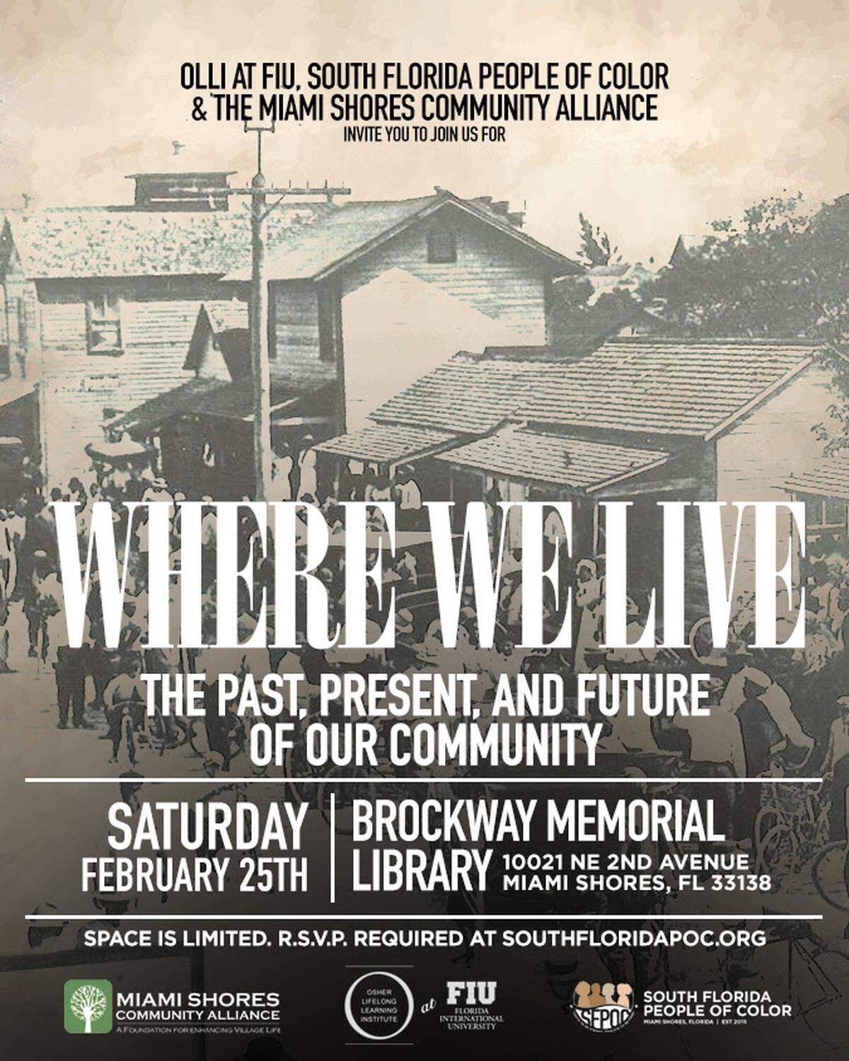 Where we live: The past, present, and future of our community