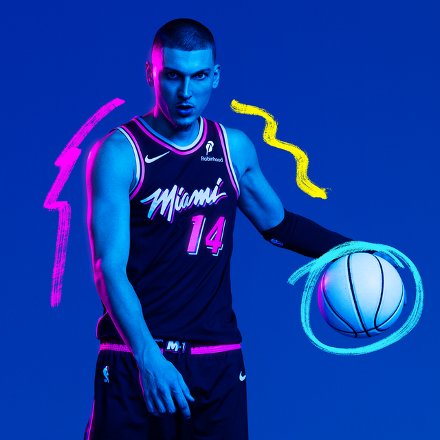 miami heat jersey colorway