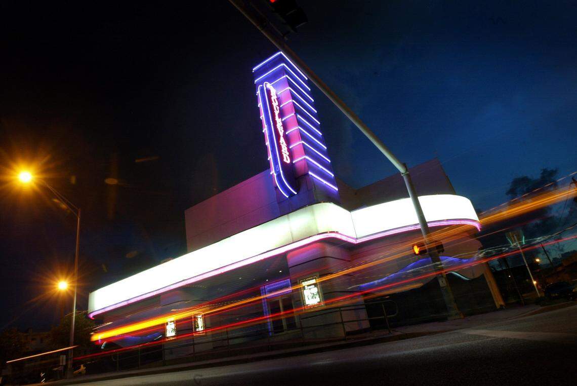 The adult theater at 78th and Biscayne in Miami in 2004.