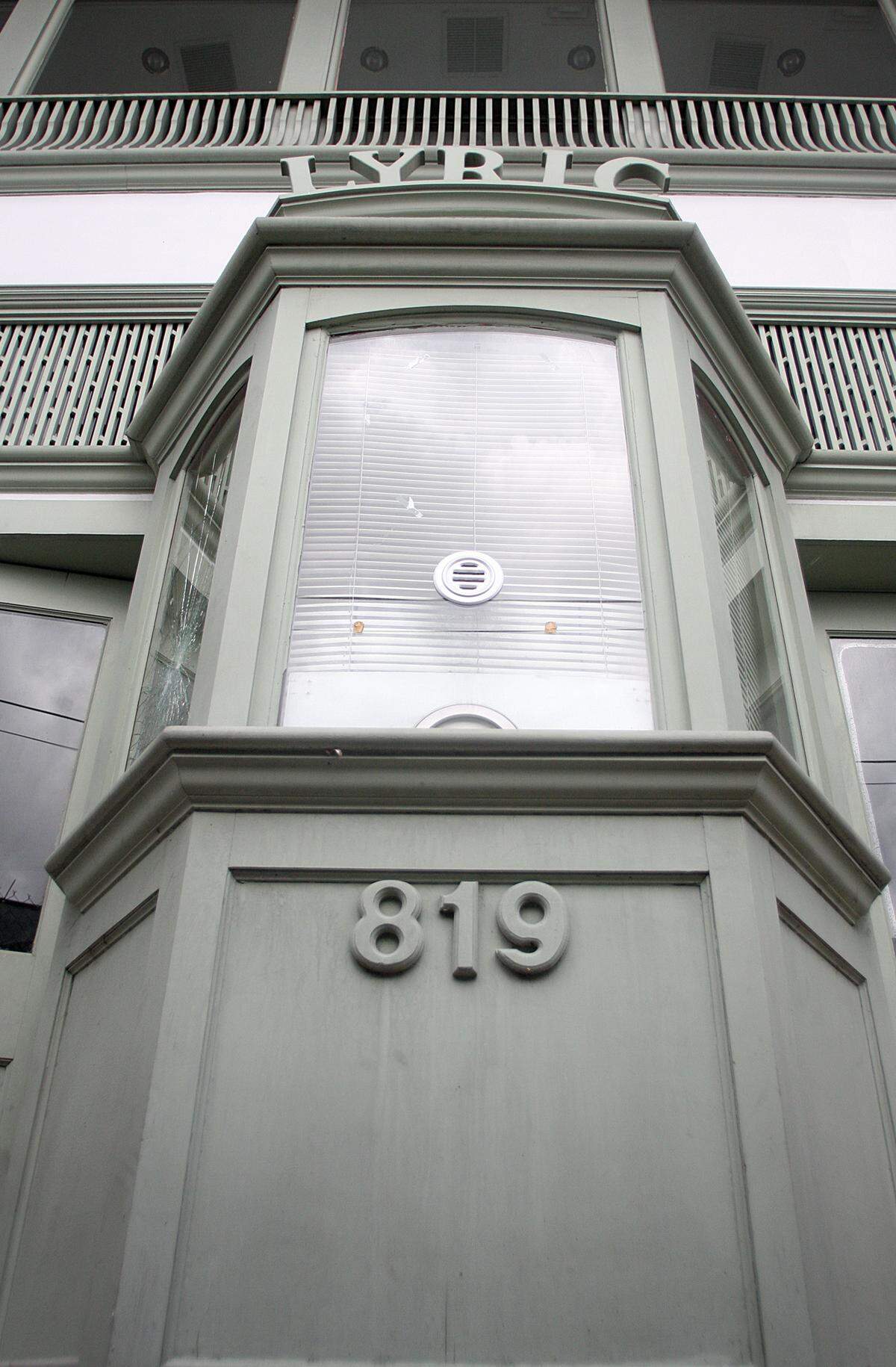 The ticket booth at the historic 1914 Lyric Theater, 819 NW Second Ave. in Overtown, which is now part of the Black Archives.