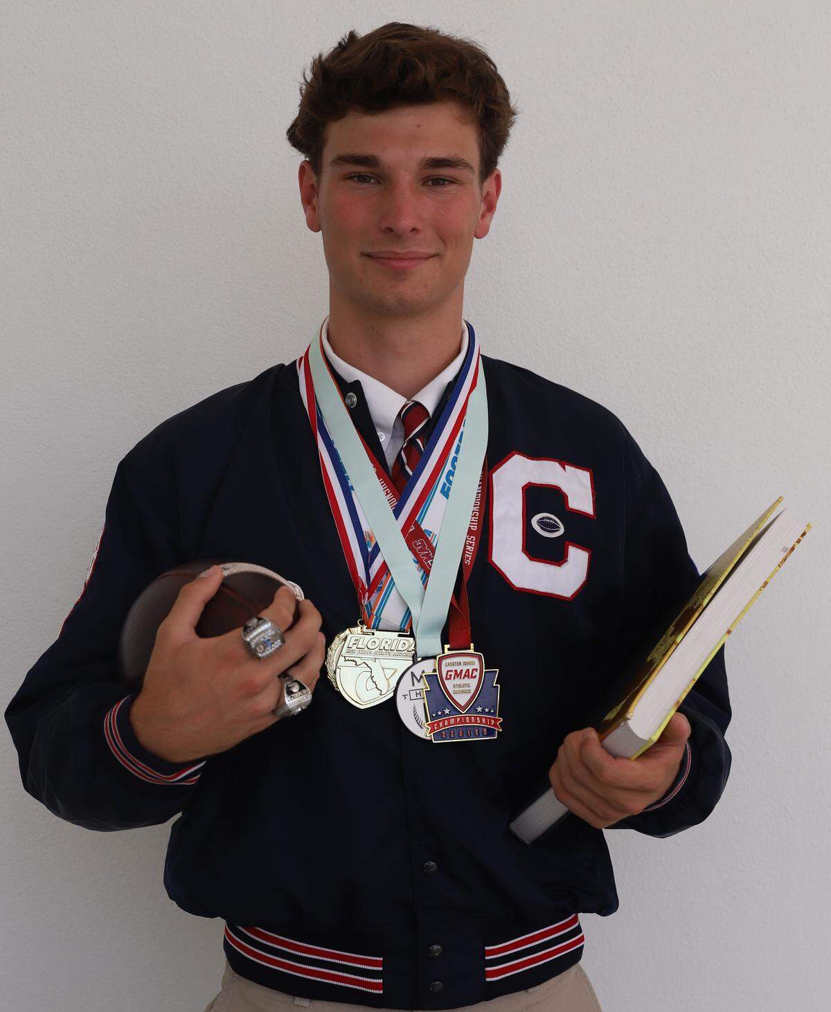 Fernando Mendoza was a Miami Herald Scholar-Athlete finalist at Columbus High School in 2021