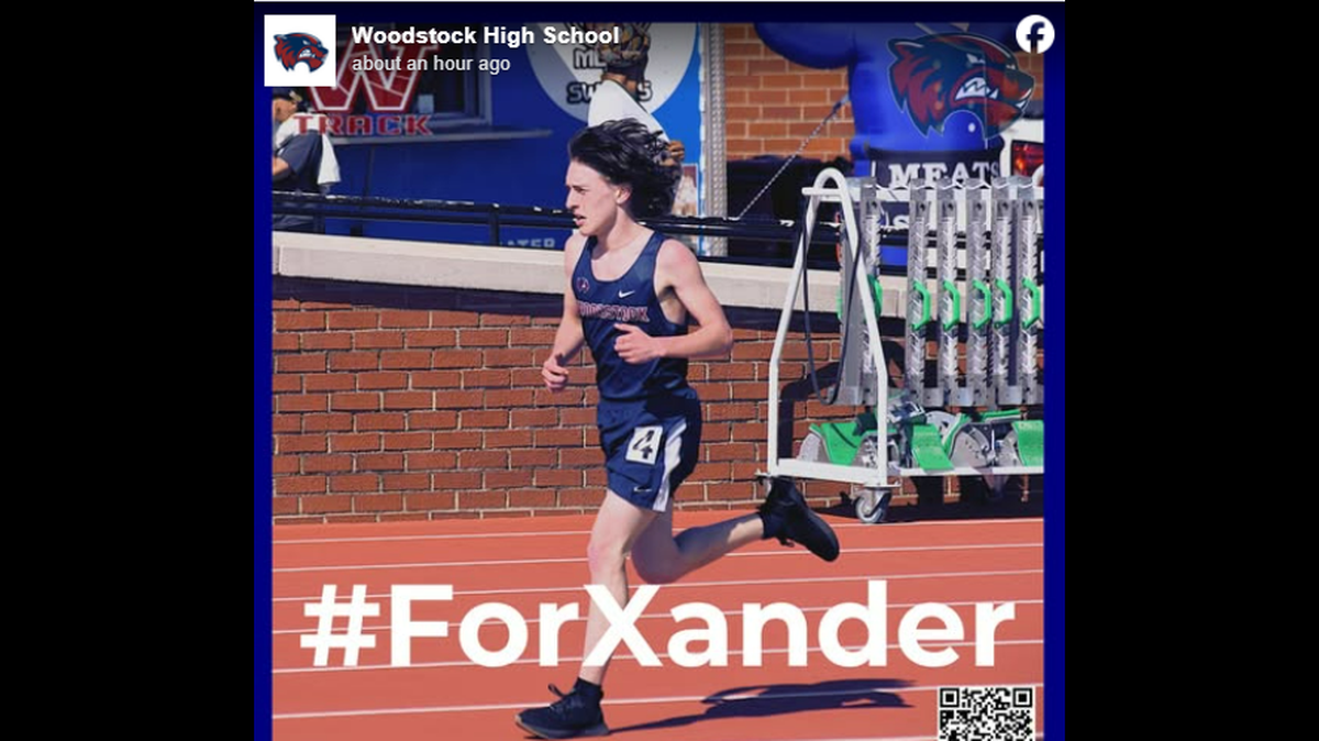Xander Garanzuay underwent surgery after being struck by a discus in Georgia.