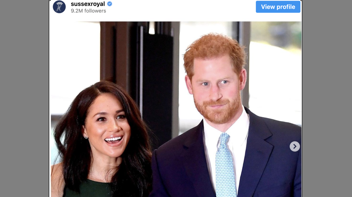 Meghan Markle talks to the holidays.