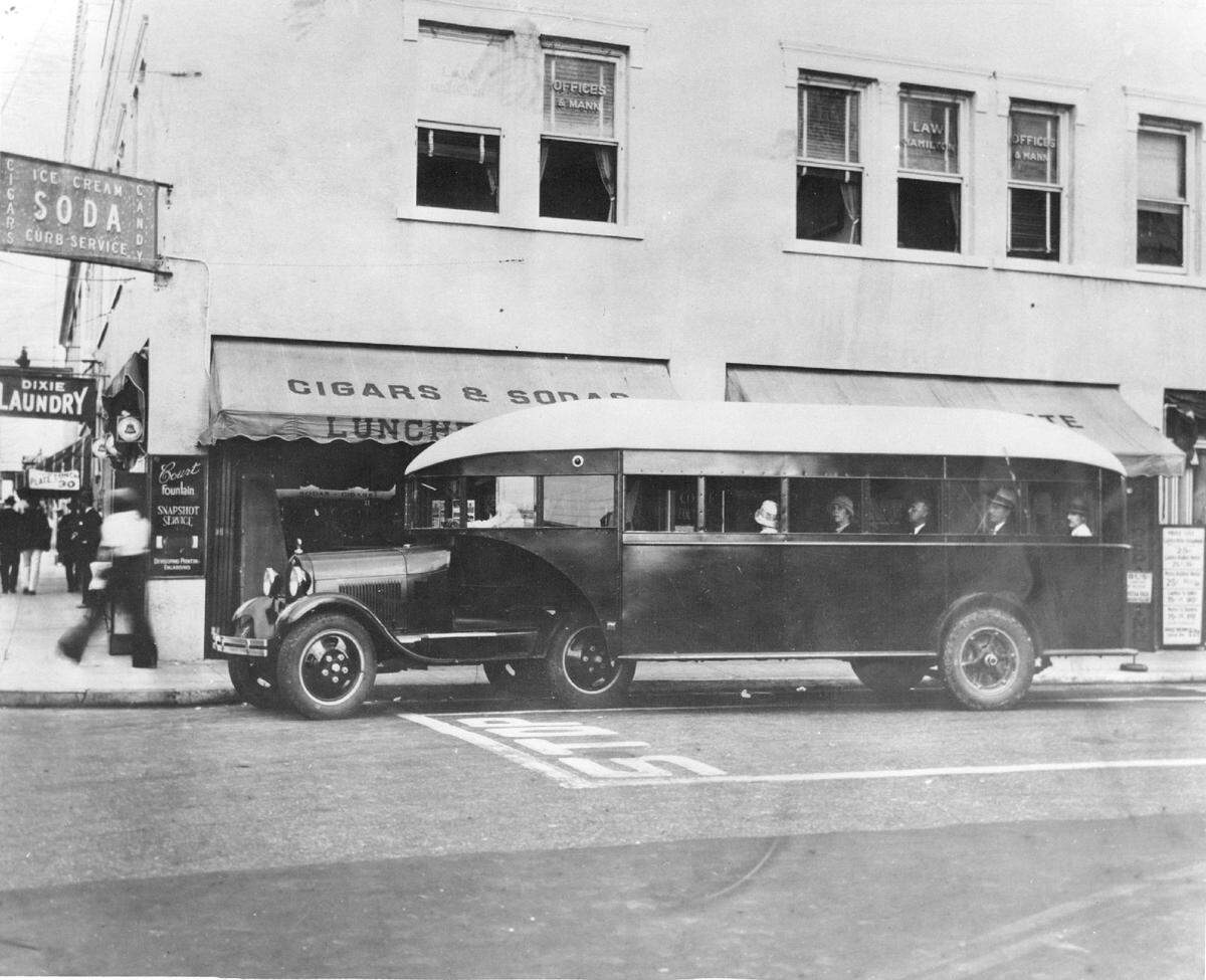 The Curtiss Aerocar is one of the few ideas of Glenn H. Curtiss that never got off the ground. Henry L. Doherty, Cities Service Oil Company, who purchased the Miami Biltmore and Roney Plaza hotels in the early 1930s, bought several of the Aerocars, which were manufactured in Coral Gables. He used them to transport passengers between the train stations and his hotels. For faster transportation between hotels he used an autogyro, forerunner of the helicopter, Miami Beach tried out the Aerocar, above as a bus but abandoned it , Curtiss project soon folded.