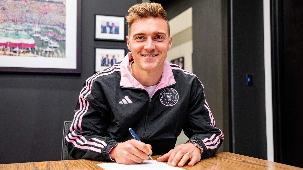 El Inter Miami informó el martes la firma por tres temporadas del internacional Julian Gressel. El mediocampista y lateral viene de coronarse campeón de la MLS con el Crew de Columbus.