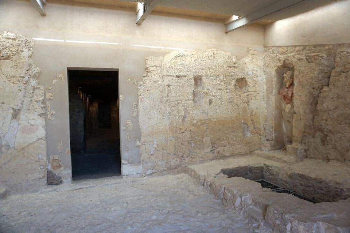 The entranceway to Djehuty’s tomb.