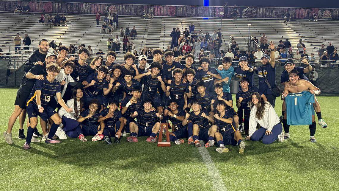 Downtown Doral boys soccer returns to state; Westminster, BridgePrep advance