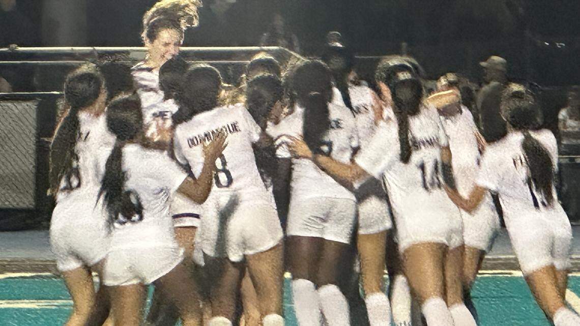 Pines Charter girls soccer prevails in another classic vs. Archbishop McCarthy