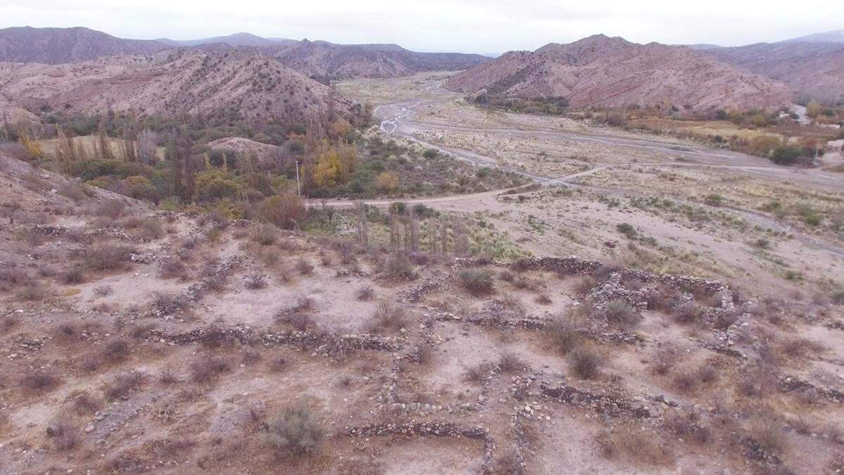 The site is situated high in the Andes mountains in northwest Argentina.