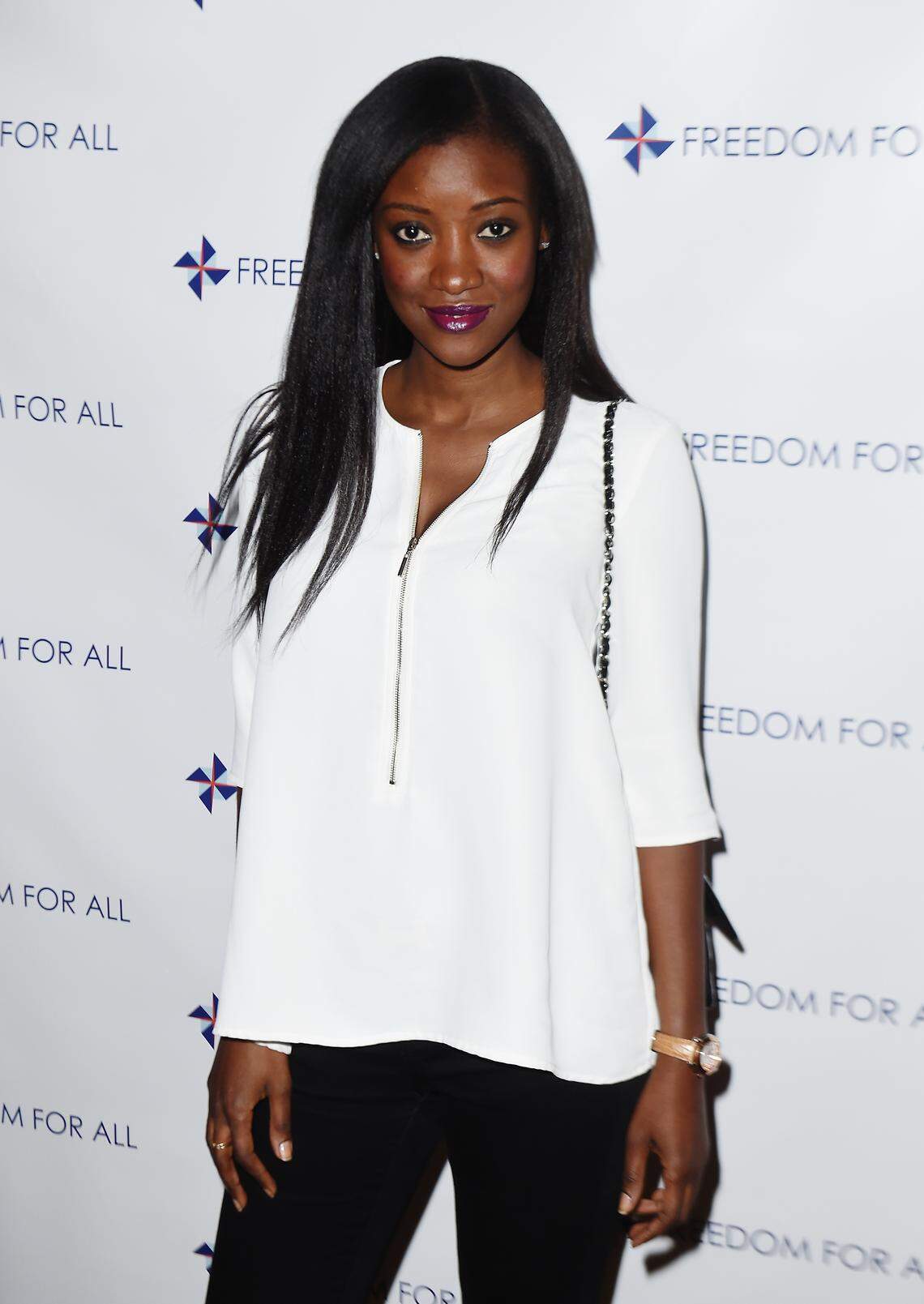 Nina Keita attends the 2016 Freedom For All Gala at The Top of The Standard on May 11, 2016, in New York City.  