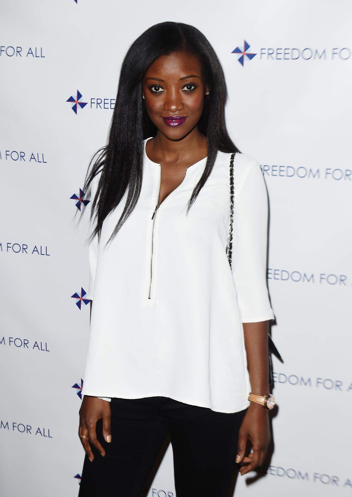 Nina Keita attends the 2016 Freedom For All Gala at The Top of The Standard on May 11, 2016, in New York City.  