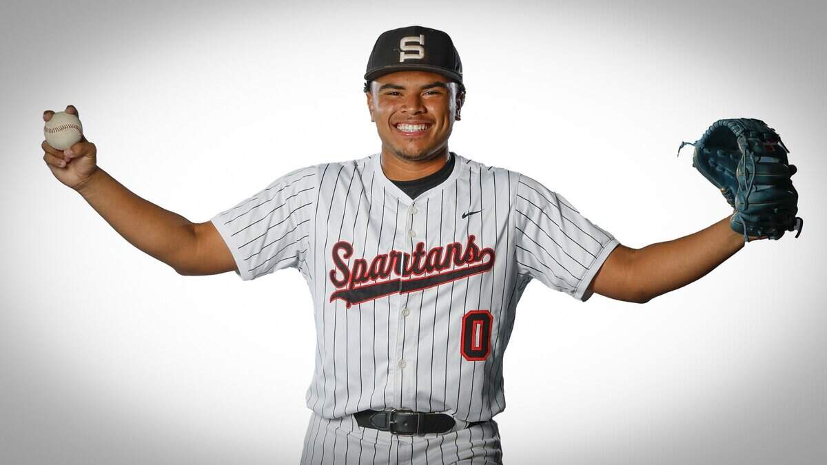 Miami Southridge Senior High School's baseball player Isaac Vidal photographed for Miami-Dade Players of the Year in Miami, Florida, on Thursday, May 28, 2026.