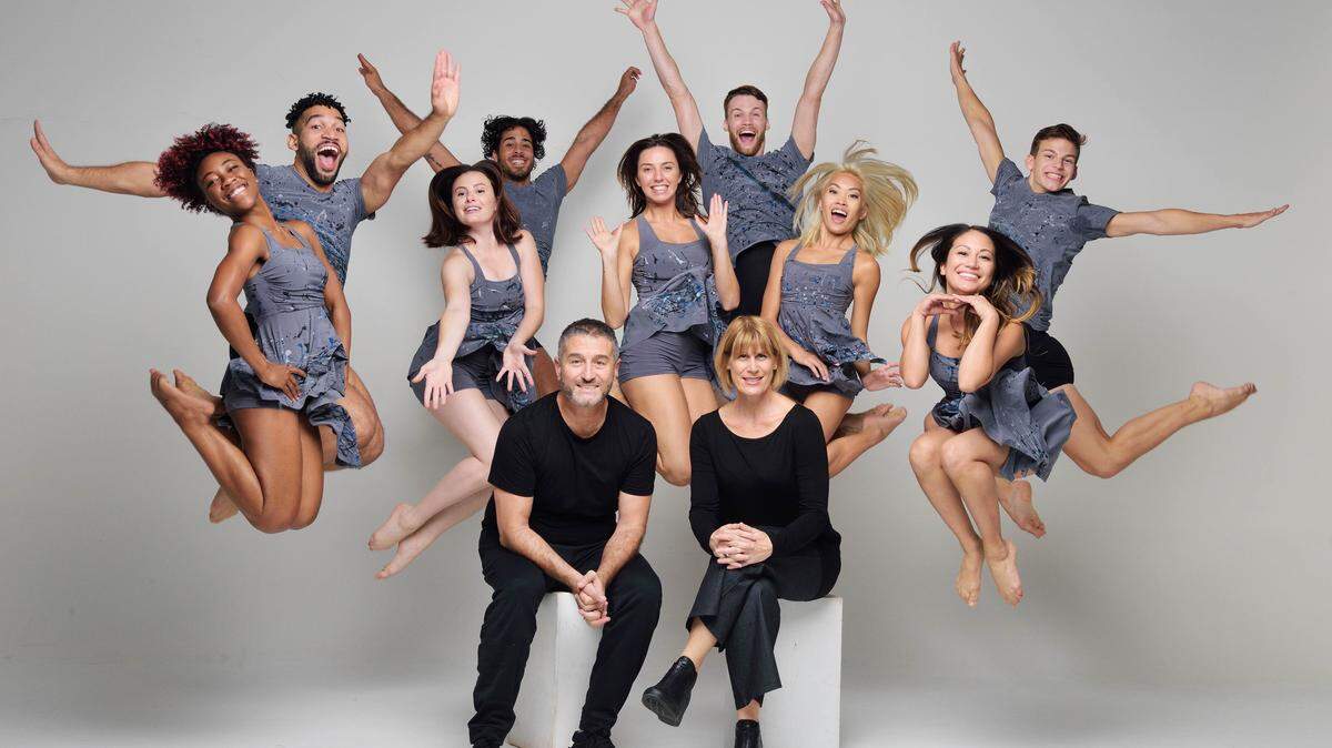 Dance NOW! ensemble with founders Diego Salterini and Hannah Baumgarten.