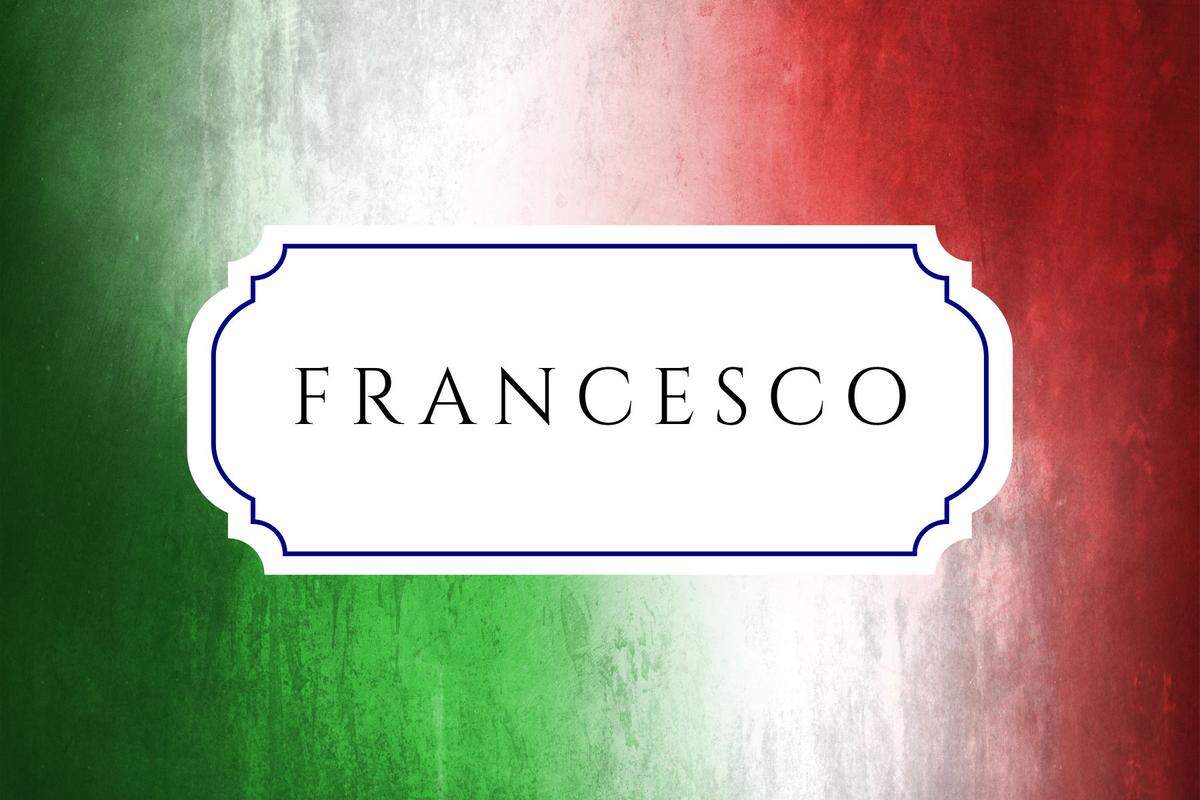 italian baby name francesco