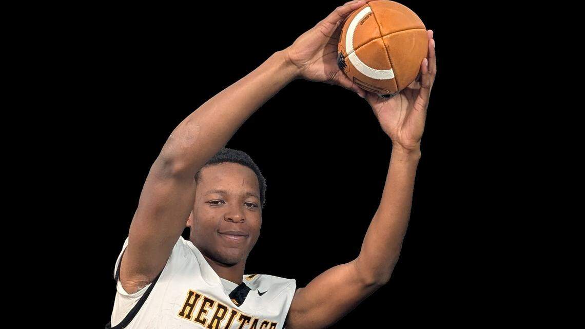 Heritage’s Terrance Johnson is the Broward 4A-1A Defensive Player of the Year