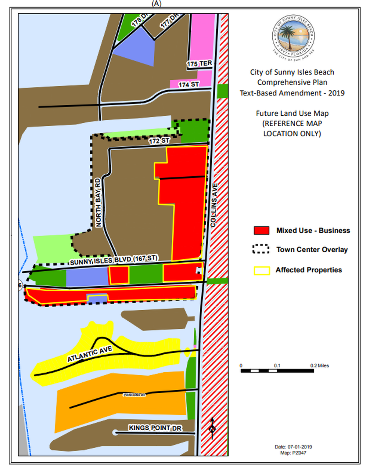 The city of Sunny Isles Beach attempted to amend its Comprehensive Plan last week, to change the intensity limits within the mixed use business land area of the Town Center Overlay. City leaders have received pushback from business owners and residents who fear the proposed amendment change would cater to increased development on the west side of Collins Avenue.