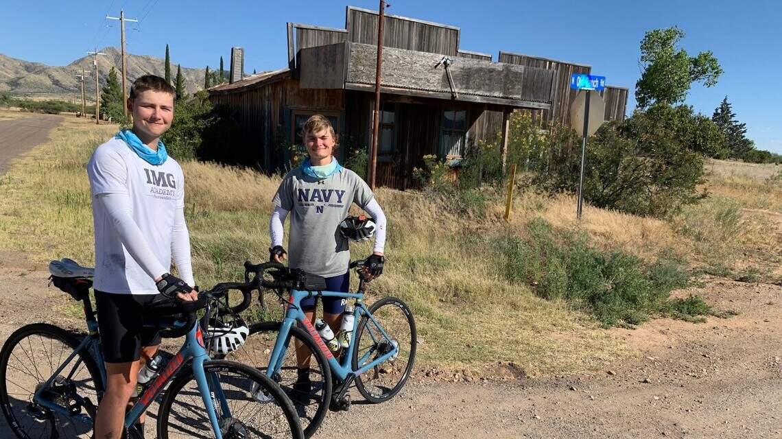 They biked more than 2,500 miles and raised thousands for their favorite charity