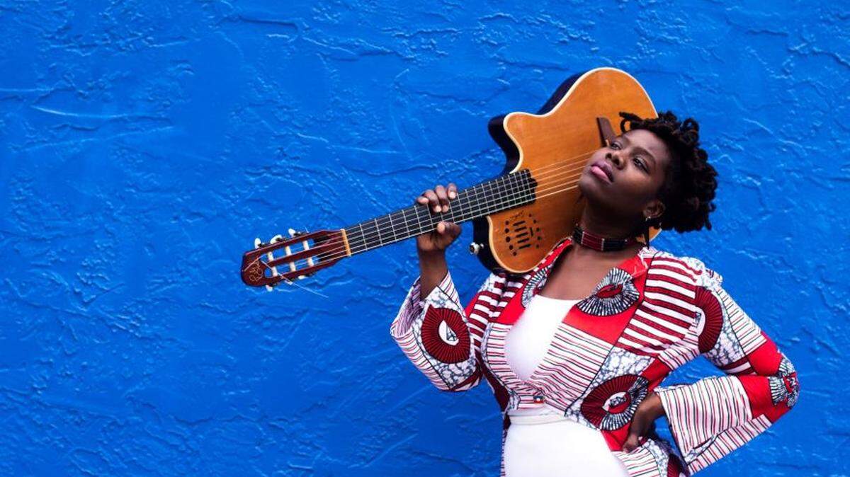 Inez Barlatier, a Haitian-American musician and educator, is one of the forces behind “Sharing Grandmothers.”