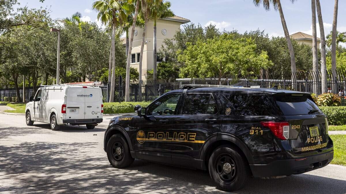 Miramar Police say the deceased driver was going eastbound in the westbound lanes on County Line Road.