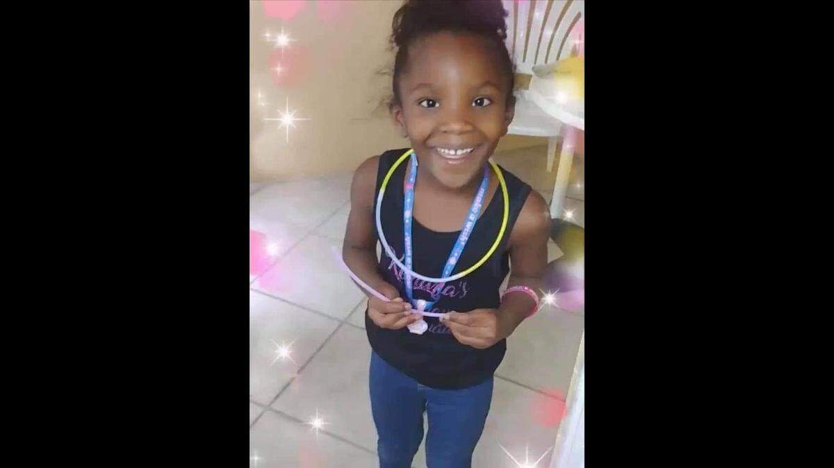 Alana Washington, 7, was shot in the head on July 25, 2020, in North Miami-Dade.