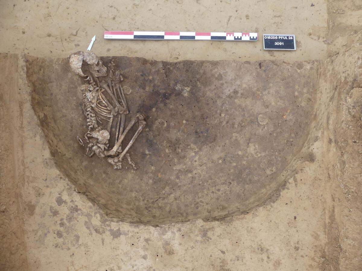 Some of the silos were used to bury human remains, researchers said.