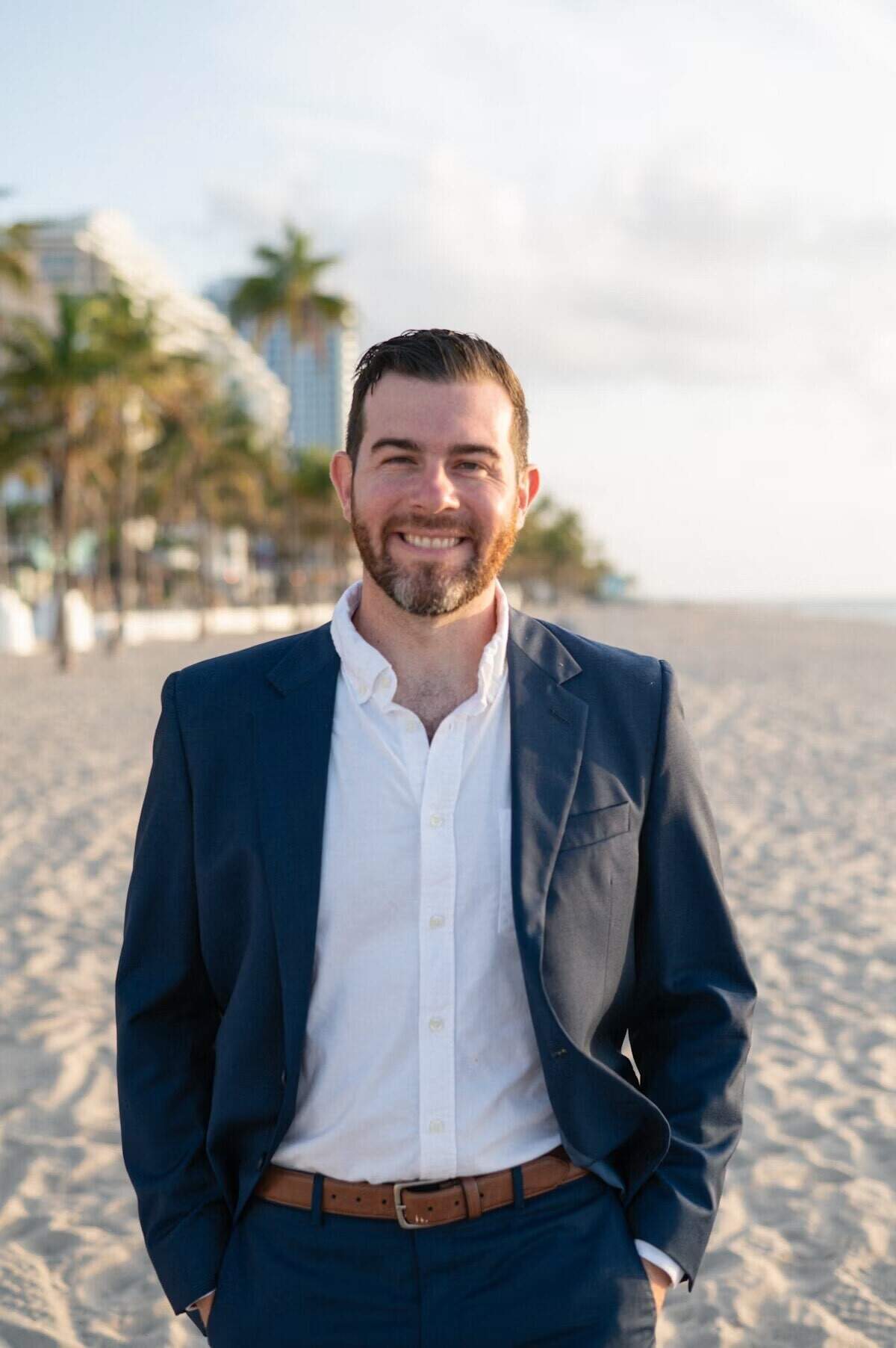Oliver Larkin, a democratic socialist, is running for the U.S. House of Representative District 25 seat against incumbent Jared Moskowitz. District 25 encompasses the coastal areas of Palm Beach, Broward and Miami-Dade counties.
