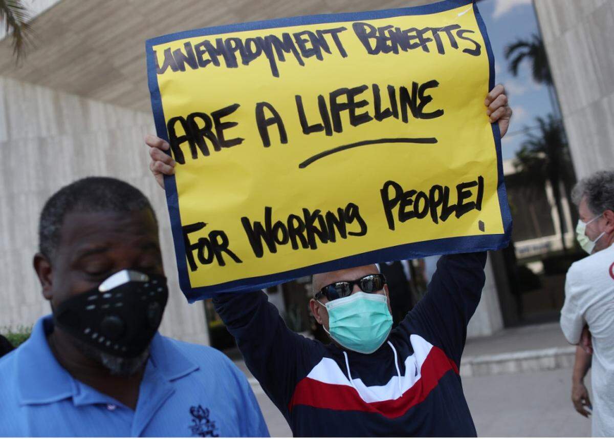 At $275 a week for only up to 12 weeks, Florida pays among the lowest unemployment benefits in the country.