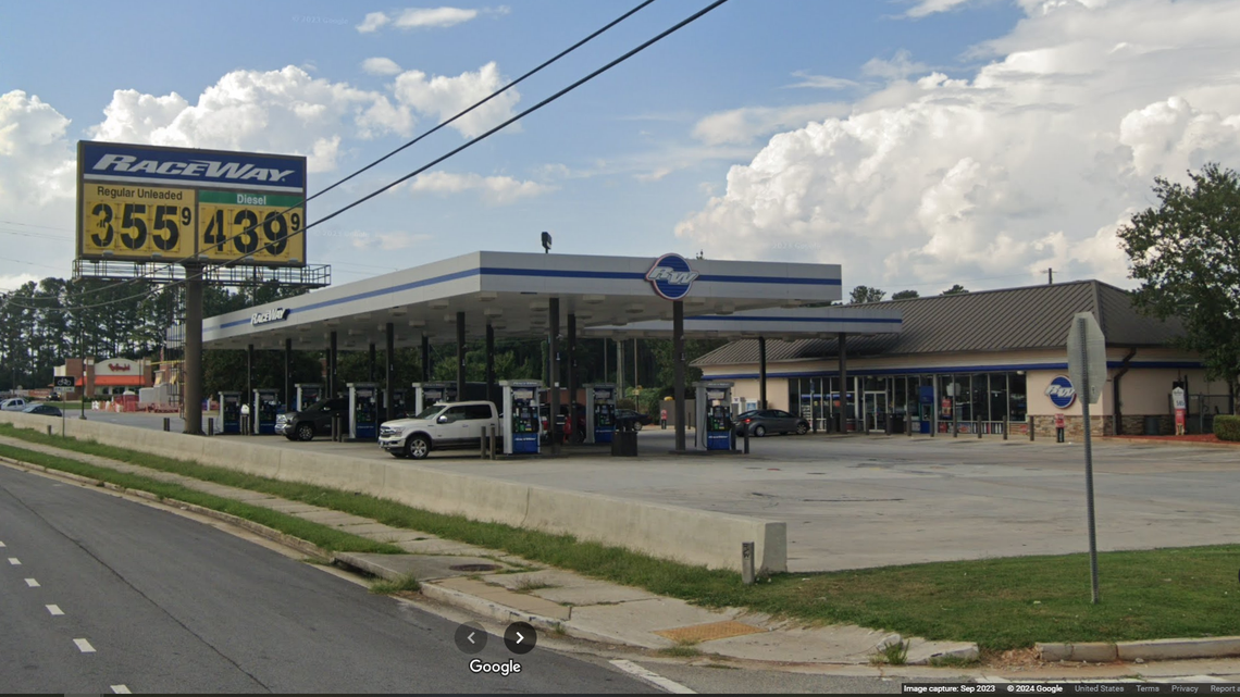 The incident came to light around 7 p.m. Monday, Oct. 21, when someone called the Lavonia police and reported indecent exposure outside a RaceWay gas station, Georgia officials said.