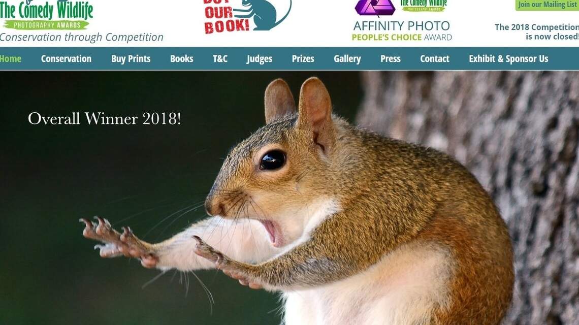 This Florida squirrel really didn’t want his picture posted. Now he’s famous