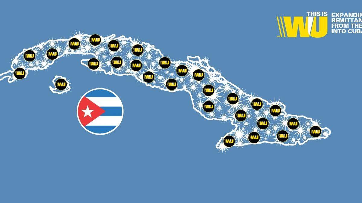 Western Union Expands in Cuba: Connects the world (Graphic: Business Wire)