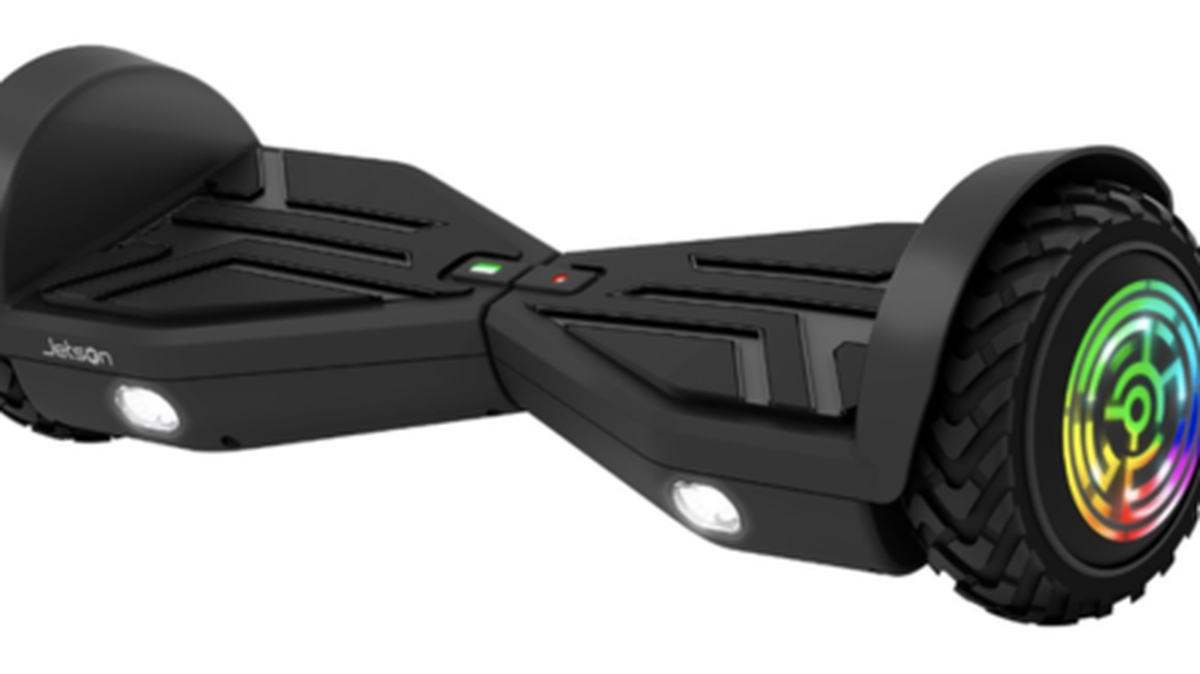 The 42-volt Jetson Rogue self-balancing scooters/hoverboards have batters that can overheat and pose a fire hazard, according to officials.
