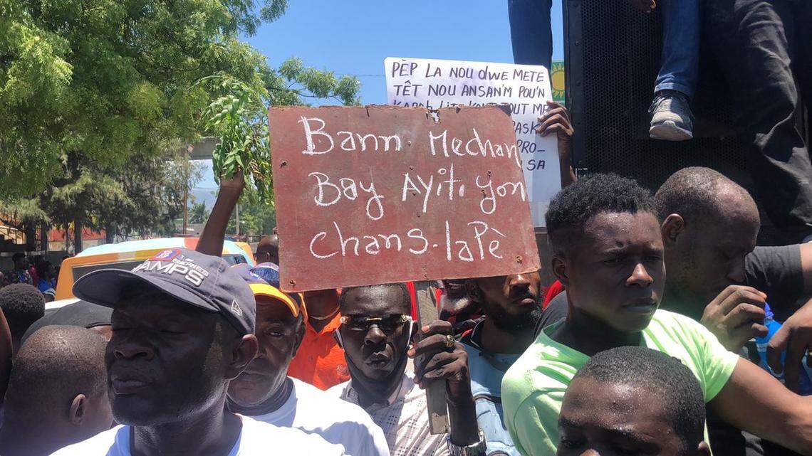 Escalating gang violence in Port-au-Prince Haiti has prompted Haitians to take to the streets in protest in recent days to demand that gangs give the country a chance. Armed clashes east of the capital that began on April 24, 2022, have resulted in at least 75 deaths, the U.N. said, and 9,000 people forced from their homes.