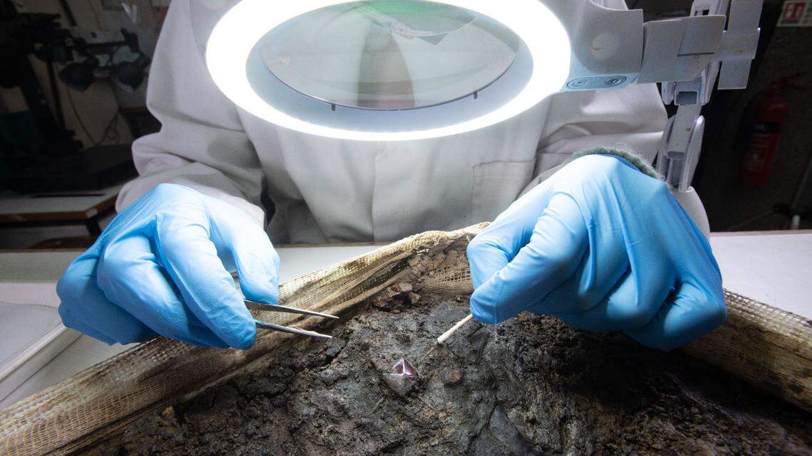 Archaeologists discovered an “unusual” artifact from an approximately 1,300-year-old grave in England.