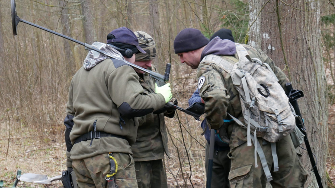 A collection of 1,800-year-old artifacts was unearthed in Poland by a team of local archaeology enthusiasts accompanied by a firefighter.