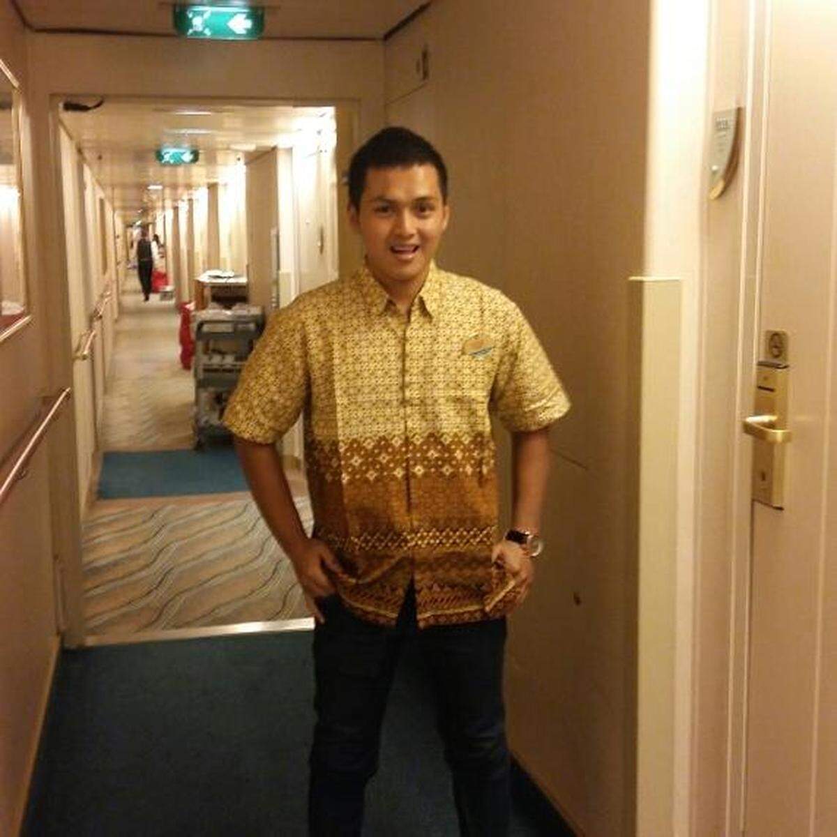 Pujiyoko, from Indonesia, worked on Royal Caribbean cruise ships since 2016. Colleagues say he was grateful, peaceful and religious, and was working on cruise ships to help his family.
