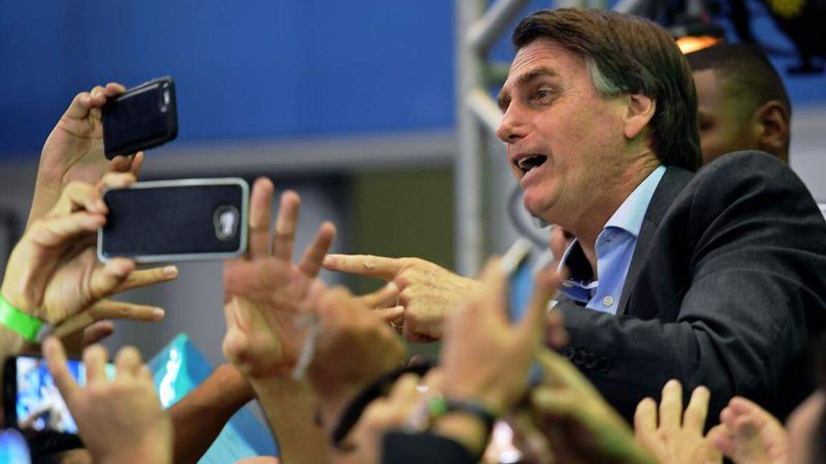 File photo of Brazil’s President-elect Jair Bolsonaro.