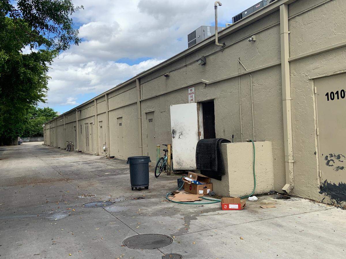 The back side of Ten Ten Seafood and Dim Sum Restaurant, 10101 Sunset Strip in Sunrise.
