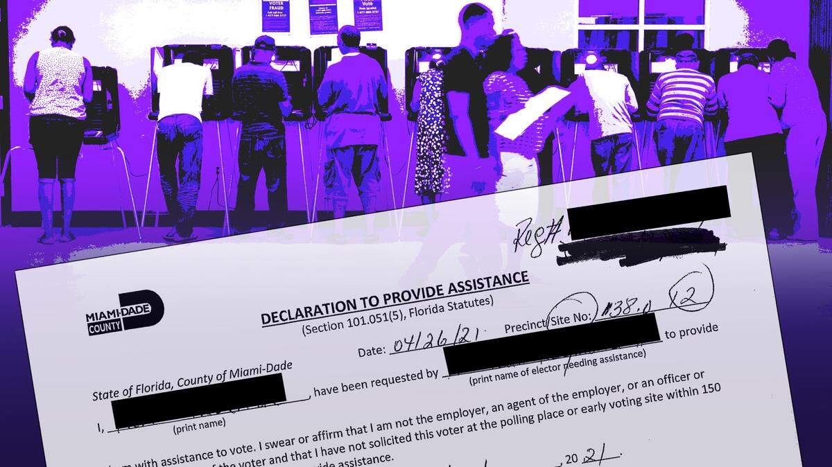 Hundreds of voters in a May 2021 election in North Miami received assistance inside the polls from city employees and campaign workers. The Miami-Dade State Attorney’s Office is looking into it.