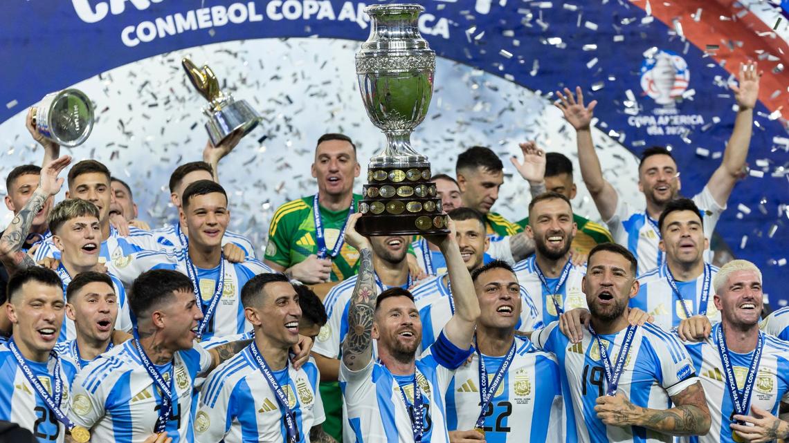 Argentina wins record 16th Copa America title with 1-0 extra time thriller over Colombia