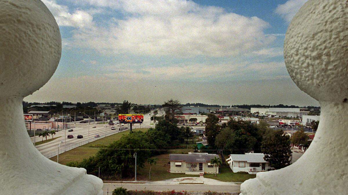 A 2001 neighborhood view from atop the old Westview Country Club at 2601 N.W. 119th St.