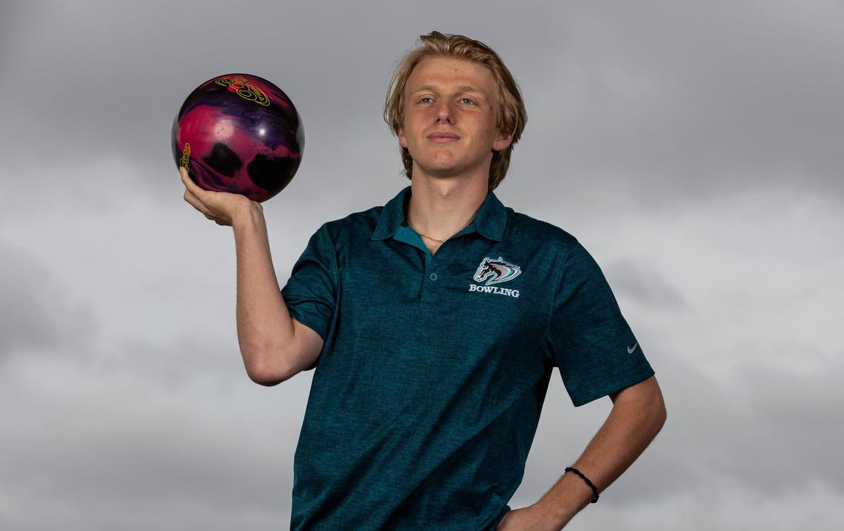Anderson Albury, Archbishop McCarthy High School, Bowling. All-Broward players photographed at Brian Piccolo Sports Park on Wednesday, Dec. 13, 2022, in Cooper City, Fla.