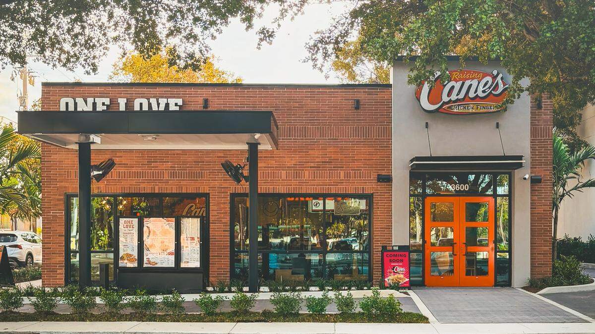The new Raising Cane’s on Coral Way.