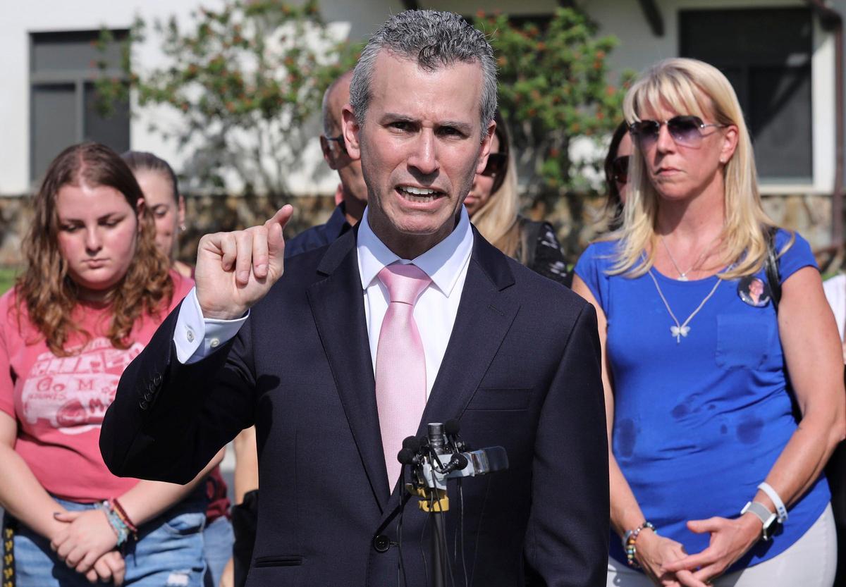 Max Schachter was among those who voiced opposition on Monday to the potential reinstatement of Scott Israel as BSO sheriff.